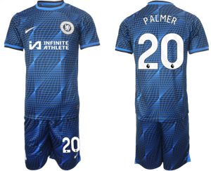 Novo Moški Nogometni dresi kompleti Chelsea Gostujoči 2023-2024 tisk Cole Palmer 20