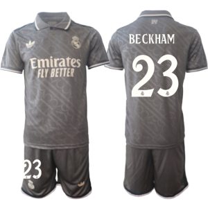 Kupiti Moški Nogometni dresi kompleti Real Madrid Tretji 2024-25 David Beckham 23