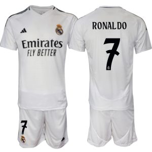 Prodaja Moške Nogometnih Dresov Real Madrid Domači 2024-25 Cristiano Ronaldo 7